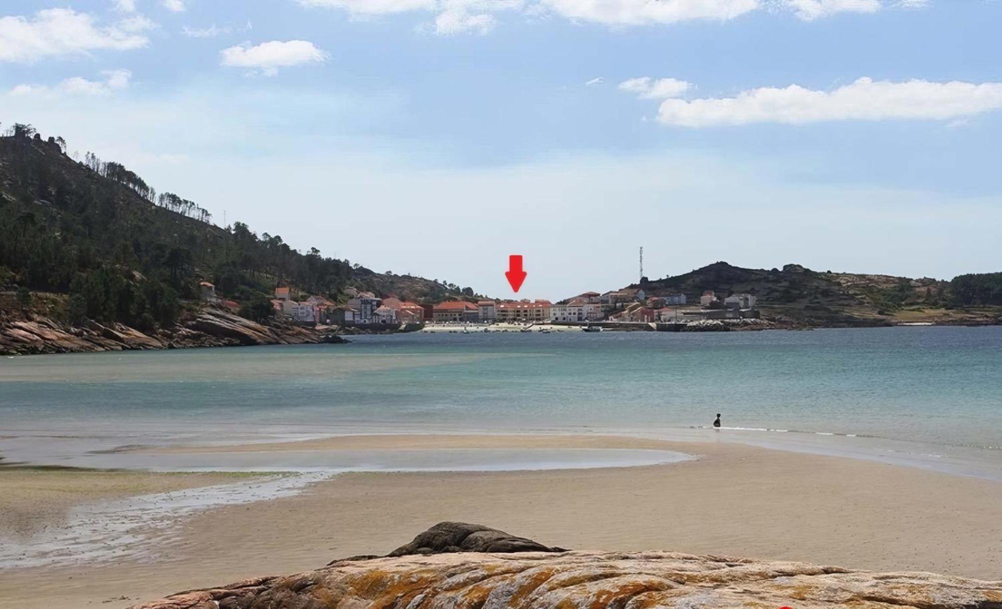 דירות O Pindo Acogedor Atico A Pie De Mar Y Montana. מראה חיצוני תמונה
